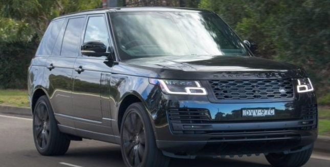 "Sidharth Malhotra's Range Rover Vogue"